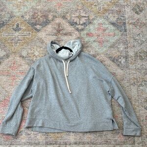 Madewell Gray Cowl Neck Sweater